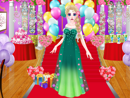 Ice Princess is preparing for spring ball game cover