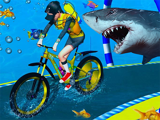 Underwater Cycling Adventure game cover
