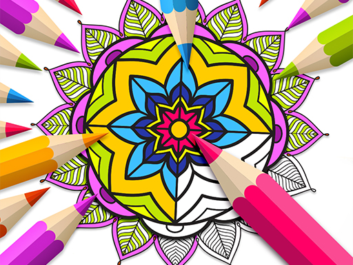 Mandala Coloring Book cover