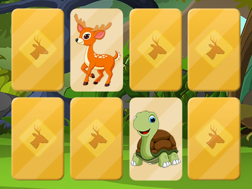 Wild Animals Memory game cover